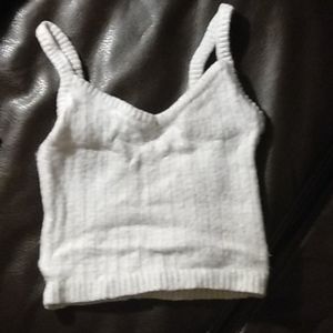 Forever 21 Off White Tank Top